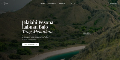 Website Tour & Travel Labuan Bajo